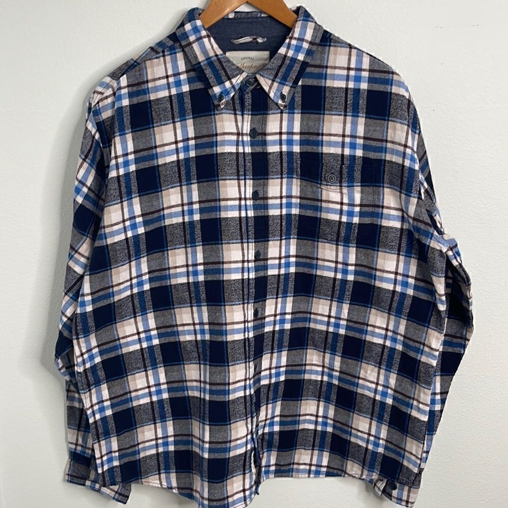 Weatherproof Original Vintage Flannel button up shirt. Size XL.